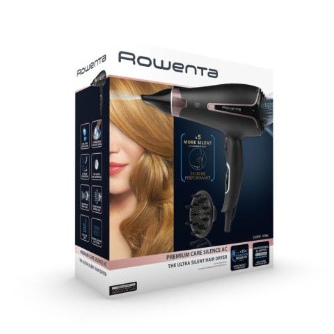 Rowenta Silence CV7920 Asciugacapelli AC Premium Care