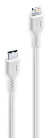 Cellularline Power Cable 200cm - USB-C to Lightning Cavo USB-C to Lightning per ricarica e trasferimento dati