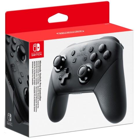 Nintendo Switch Pro Controller Nero Bluetooth Gamepad Analogico/Digitale Nintendo Switch, PC