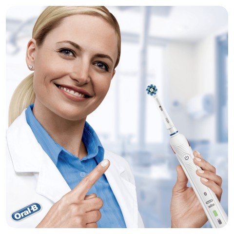 Oral-B SmartSeries Spazzolino Elettrico Ricaricabile Smart 4. 4100S Bianco