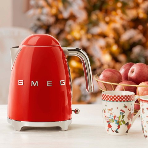 Smeg Bollitore Standard 50's Style – Rosso LUCIDO – KLF03RDEU