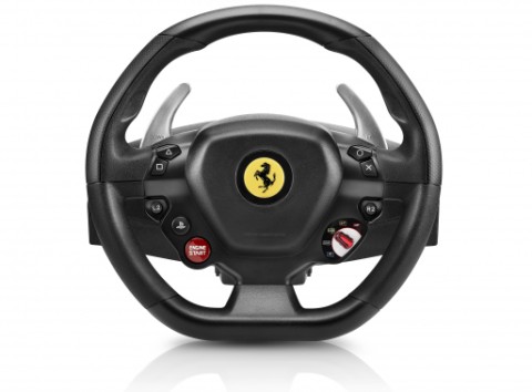 Thrustmaster T80 Ferrari 488 GTB Edition Nero Sterzo + Pedali Digitale PC, PlayStation 4, PlayStation 5