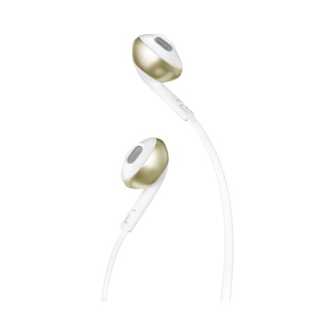 JBL Tune 205 Auricolare Cablato In-ear MUSICA Champagne, Oro