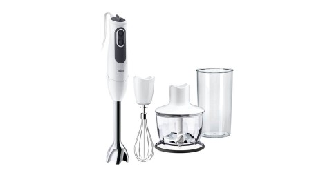 Braun Minipimer MultiQuick MQ3135WH SAUCE Frullatore ad immersione White Grey