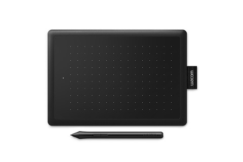 Wacom One by Medium tavoletta grafica Nero 2540 lpi (linee per pollice) 216 x 135 mm USB