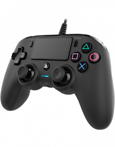 NACON PS4OFCPADBLACK periferica di gioco Nero USB Gamepad Analogico/Digitale PC, PlayStation 4