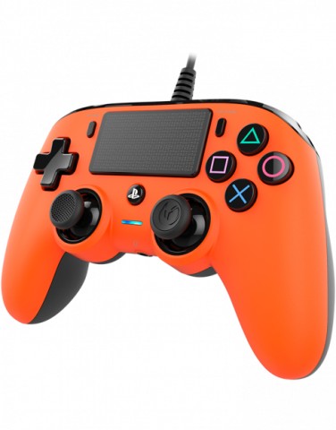 NACON PS4OFCPADORANGE periferica di gioco Arancione USB Gamepad Analogico/Digitale PC, PlayStation 4