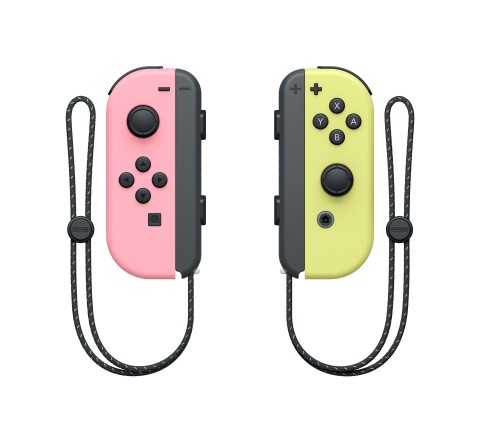 Nintendo Switch - Set da due Joy-Con Rosa Pastello/Giallo pastello