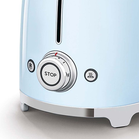 Smeg Tostapane 50's Style – Azzurro LUCIDO 2x2 – TSF01PBEU