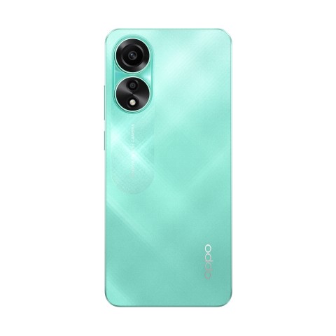 OPPO A78 4G Smartphone, AI Doppia fotocamera 50+2MP, Selfie 8MP, Display 6.43” 90HZ AMOLED FHD+, 5000mAh, RAM 8(Esp 4GB/6GB/8GB)+ROM 128GB (esp1TB), IP54, [Versione Italia], Aqua Green