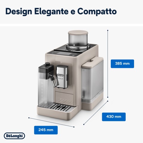 De’Longhi Rivelia EXAM440.55.BG Macchina da caffè automatica Beige