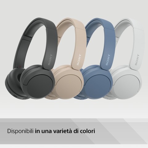 SONY CUFFIA MDR WHCH520C BT CREMA CUFFIA WIRELESS BT ONEAR CREMA