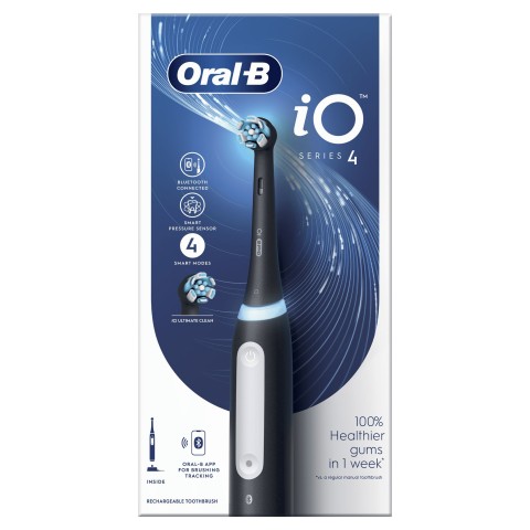 Oral-B iO Series 4 Adulto Spazzolino a vibrazione Nero