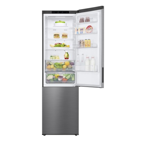 LG GBP62PZNCC1 Frigorifero combinato, Classe C, 384L, Fresh Converter, No frost, Inox