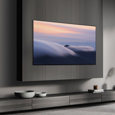 Samsung TV OLED 4K 65” QE65S90DATXZT Smart TV Wi-Fi Graphite Black 2024, Processore NQ4 AI GEN2, Self-illuminating pixels, Laser Slim Design, Dolby Atmos