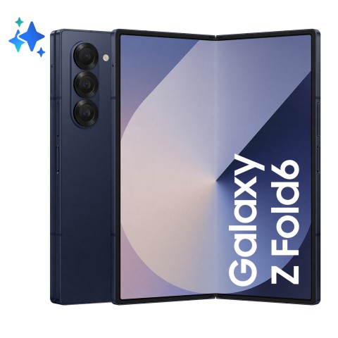 Samsung Galaxy Z Fold6 Smartphone AI, 512GB, RAM 12GB, Display 6,3"/7,6" Dynamic AMOLED 2X, Navy