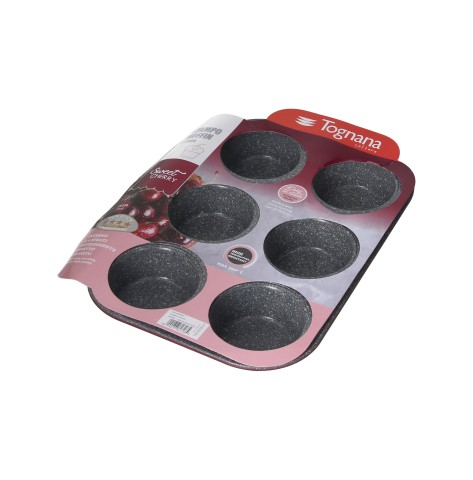 Tognana Porcellane Stampo Muffin 6 Cups Sweet Cherry