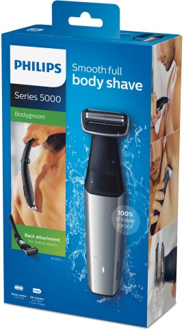 Philips BODYGROOM Series 5000 BG5020/15 Rifinitore impermeabile per corpo e inguine