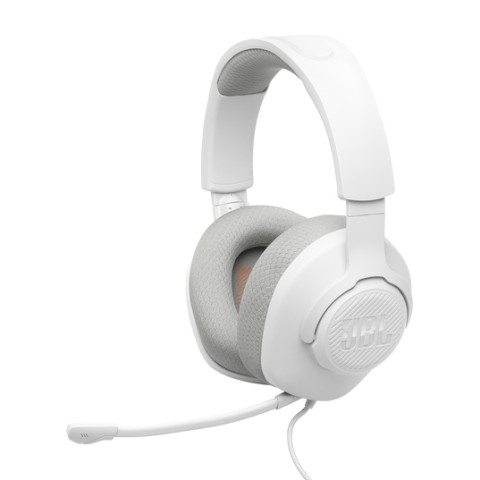 JBL Quantum 100M2 Auricolare Cablato A Padiglione Gaming Bianco