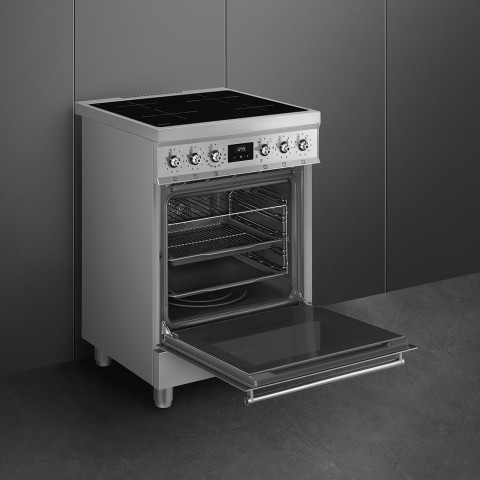 Smeg C6IMXM2 cucina Elettrico Piano cottura a induzione Acciaio inox A