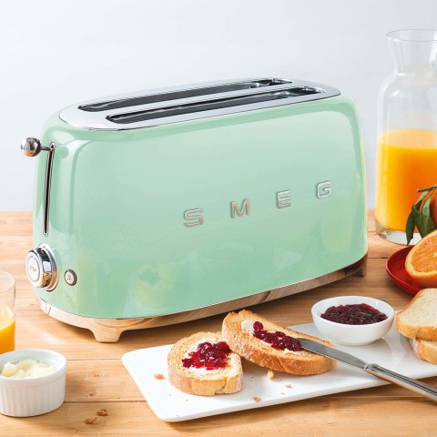 Smeg Tostapane 50's Style – Verde Pastello LUCIDO 2x4 – TSF02PGEU