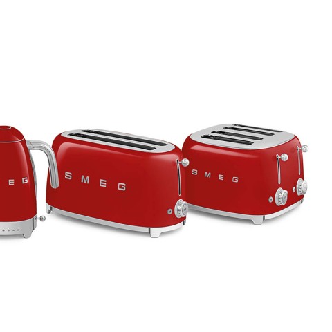 Smeg Tostapane 50’s Style – Rosso LUCIDO – 2X2 – TSF02RDEU