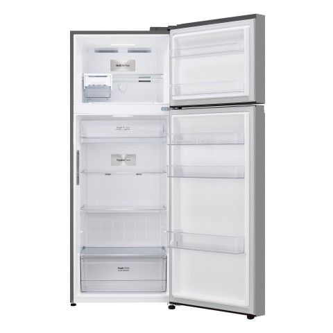 LG GTBV44PYBKD Frigorifero doppia porta 70cm, Classe E, 461L, Door & Linear Cooling, Argento