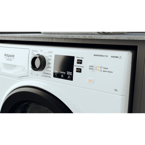 Hotpoint Active 40 Lavatrice a libera installazione NF825WK IT