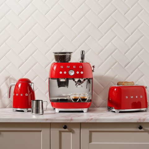 Smeg Bollitore Standard 50's Style – Rosso LUCIDO – KLF03RDEU