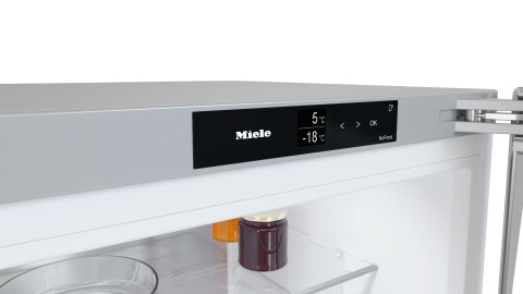 Miele KFN 4795 AD Libera installazione 371 L A Argento, Acciaio inox