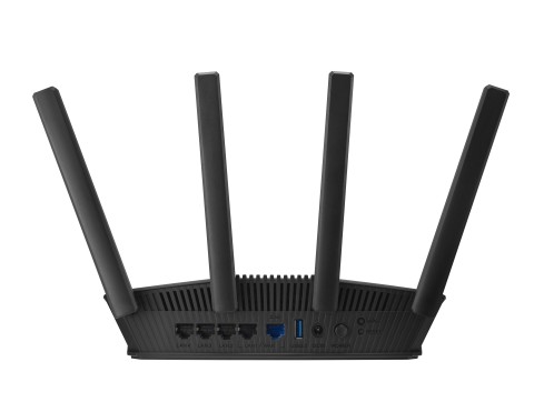 ASUS RT-BE58U router wireless 2.5 Gigabit Ethernet Dual-band (2.4 GHz/5 GHz) Nero