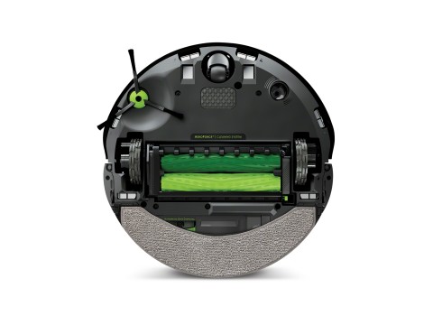 iRobot Roomba Combo j7+ aspirapolvere robot Sacchetto per la polvere Nero, Acciaio inox