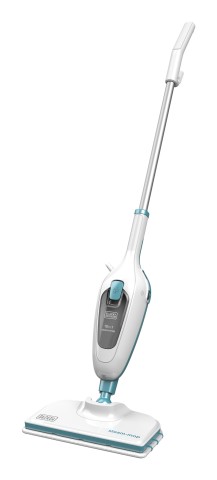 Black & Decker FSMH13E5 Pulitore a vapore Bianco, Blu