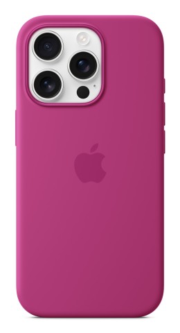 Apple Custodia MagSafe in silicone per iPhone 16 Pro - Fucsia