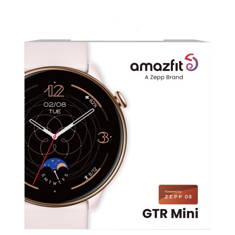 Amazfit GTR Mini 3,25 cm (1.28") AMOLED 42 mm Digitale 416 x 416 Pixel Touch screen Oro, Rosa GPS (satellitare)