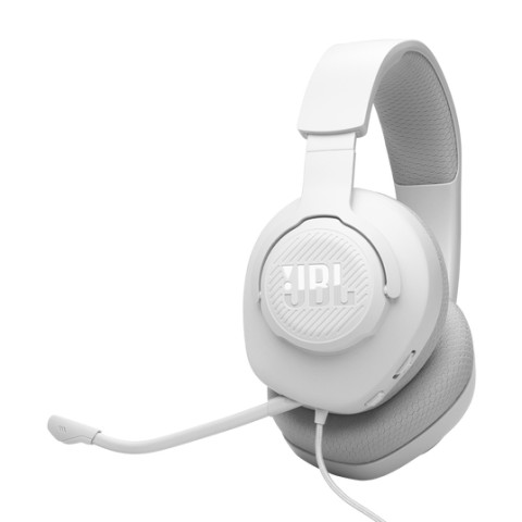 JBL Quantum 100M2 Auricolare Cablato A Padiglione Gaming Bianco