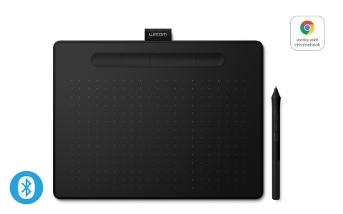 Wacom Intuos M Bluetooth tavoletta grafica Nero 2540 lpi (linee per pollice) 216 x 135 mm USB/Bluetooth