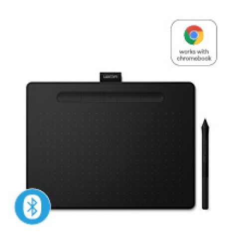 Wacom Intuos M Bluetooth tavoletta grafica Nero 2540 lpi (linee per pollice) 216 x 135 mm USB/Bluetooth