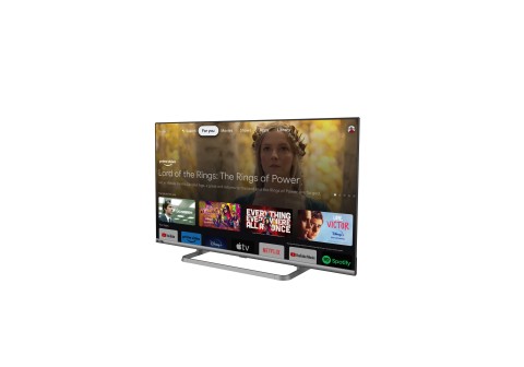 SABA SA40S78GTV TV 101,6 cm (40") Full HD Smart TV Wi-Fi Grigio 220 cd/m²