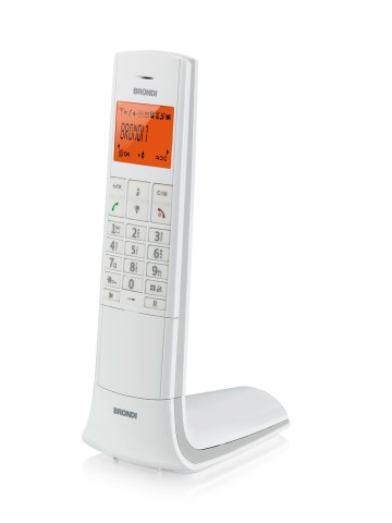 Brondi Lemure Telefono DECT Identificatore di chiamata Bianco