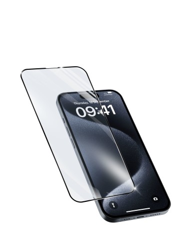 Cellularline Impact Glass Capsule - iPhone 15 / 15 Pro