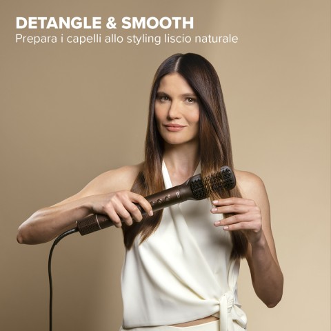 Bellissima Imetec Prodigy | Styler Digitale ad aria calda 6 in 1 - Onde, Ricci, Liscio Volume Senza Danni ai Capelli - Tecnologia Ion-Ceramic HI-Pro - Tecnologia Coanda - Controllo del Calore