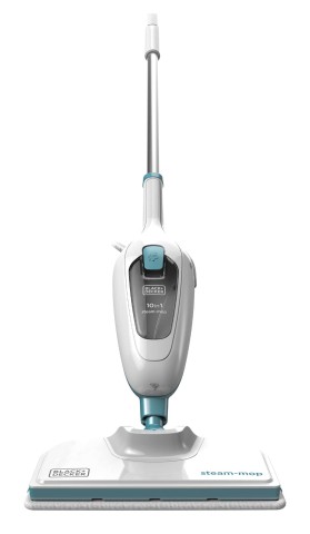 Black & Decker FSMH13E5 Pulitore a vapore Bianco, Blu