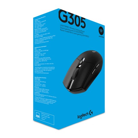 Logitech G G305 mouse Giocare Mano destra RF senza fili + Bluetooth Ottico 12000 DPI