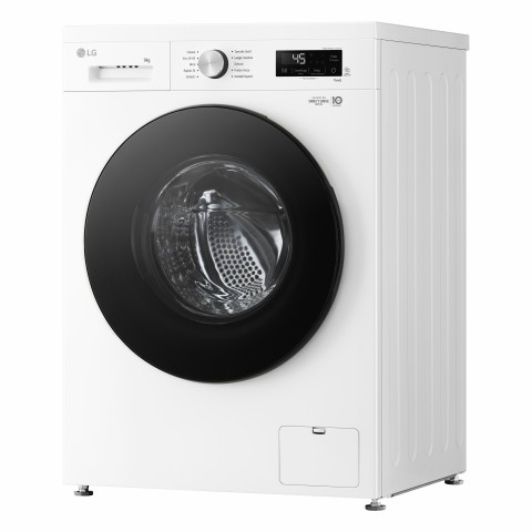 LG F4NX1009NWB Lavatrice smart 9kg, Classe A, 1400 giri, 6 Motion, Allergy Care, Bianca