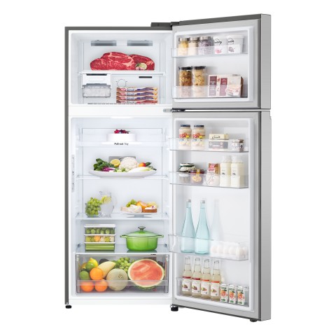 LG GTBV36PZGKD Frigorifero doppia porta 70cm, Classe E, 395L, Door & Linear Cooling, Inox