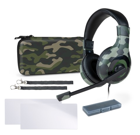 BIGBEN ACC.SWITCH ESSENTIALPACK6IN1 SWITCH CAMO CAVO+CUSTODIA+ACCE