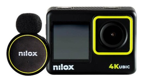 Nilox NXAC4KUBIC01 fotocamera per sport d'azione 4 MP 4K Ultra HD CMOS 56,2 g