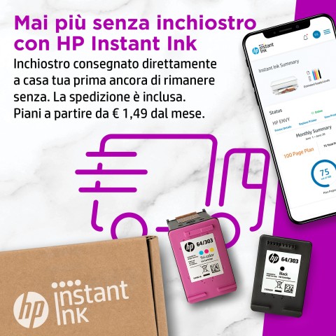 HP ENVY Stampante multifunzione 6022e