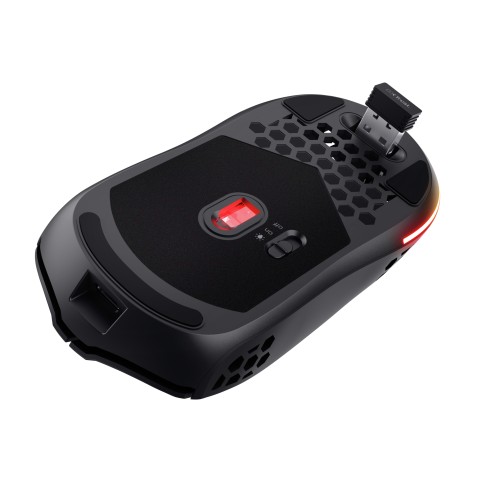 Trust GXT 929 Helox mouse Giocare Mano destra RF Wireless Ottico 4800 DPI